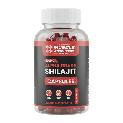 Alpha Grade Shilajit Capsules (300mg) | 60 vegan capsules |
