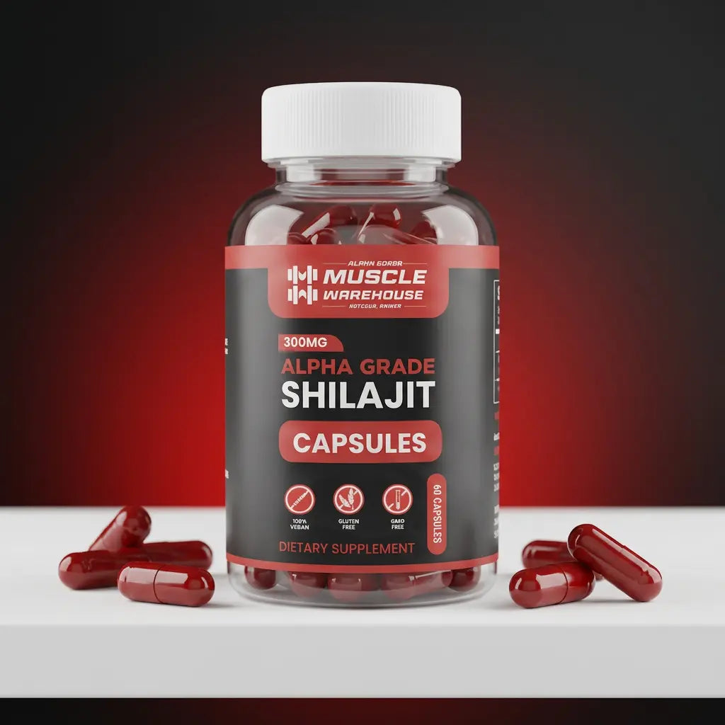 Alpha Grade Shilajit Capsules (300mg) | 60 vegan capsules |