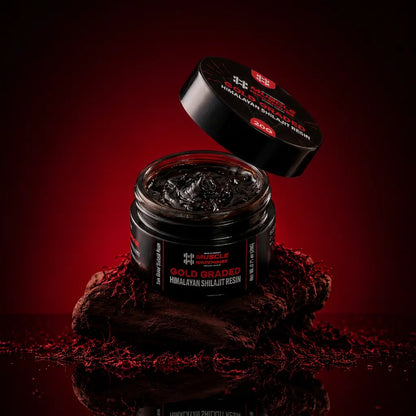Gold Grade Shilajit Resin Jar – High Altitude Himalayan, Lab-Tested