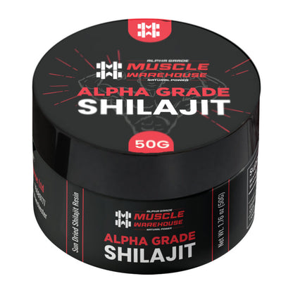 Alpha Grade Shilajit Resin Jar (50g) – High Altitude Himalayan, Lab-Tested